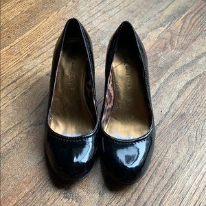 Anne Klein black block heels